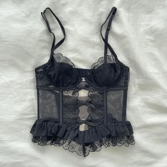 For Love and Lemons Iris Bustier & Thong - Picture 2 of 5